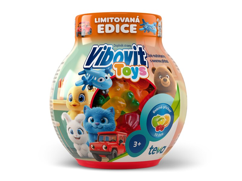 Vibovit Toys želé multivitamíny 50 ks 