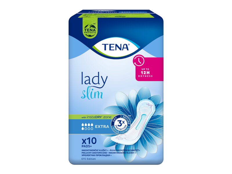 Tena Lady Slim Inkontinenční vložky Extra 10 ks