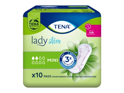 Tena Lady Slim Inkontinenční vložky Mini 10 ks