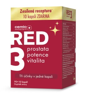 Cemio RED3 90+10 kapslí Dárkové balení Cemio RED3 90+10 kapslí Dárkové balení