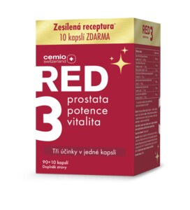 Cemio RED3 90+10 kapslí Dárkové balení Cemio RED3 90+10 kapslí Dárkové balení