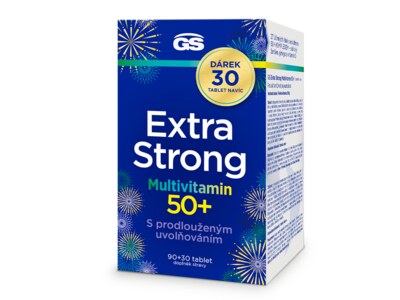 GS Extra Strong Multivitamin 50+ 90+30 tablet Dárkové balení