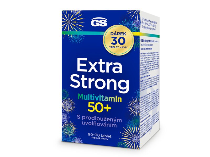 GS Extra Strong Multivitamin 50+ 90+30 tablet Dárkové balení
