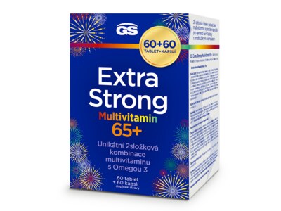 GS Extra Strong Multivitamin 65+ 60+60 tablet Dárkové balení