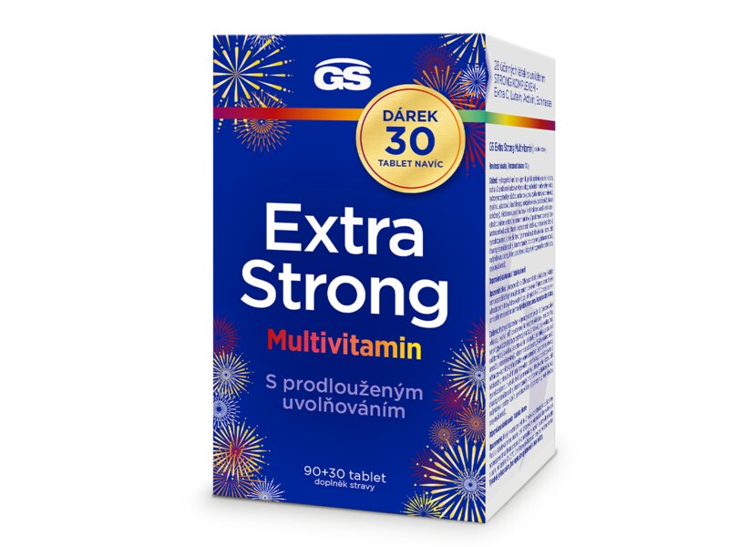 GS Extra Strong Multivitamin 90+30 tablet Dárkové balení