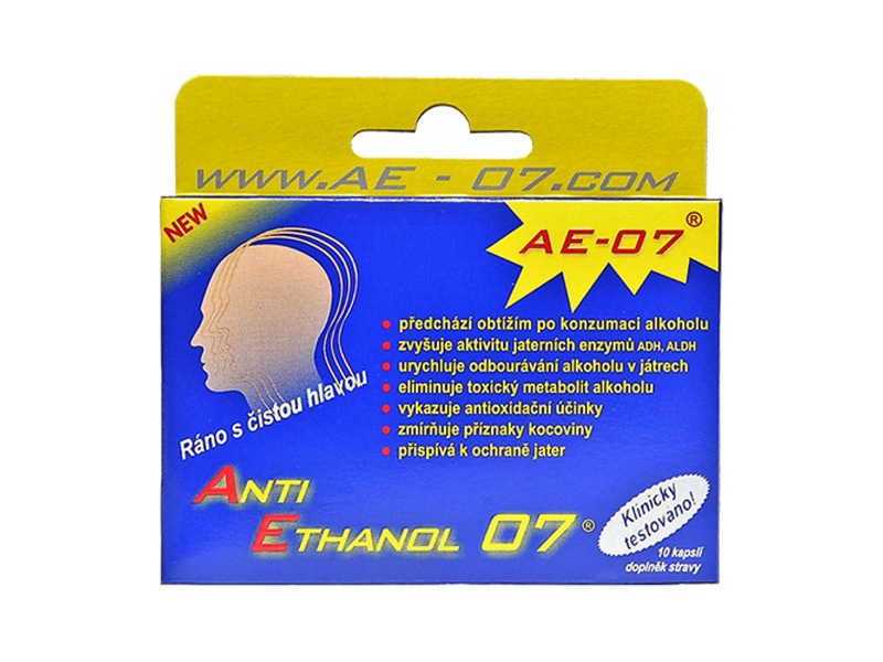 Anti Ethanol 07 AE-07 5x2 kapsle Anti Ethanol 07 AE-07 5x2 kapsle