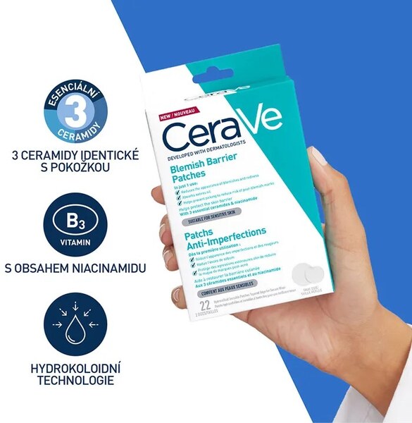 CeraVe Náplasti proti nedokonalostem 22 ks