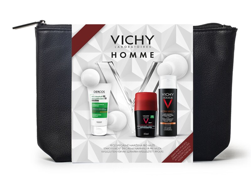 Vichy Homme Vánoční balíček Pro muže 3 ks