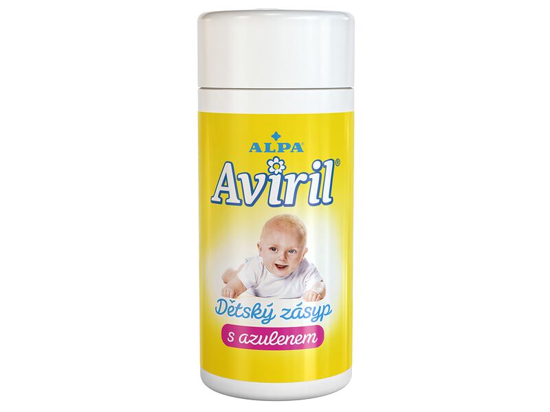 Aviril Dětský zásyp s azulenem 100 g