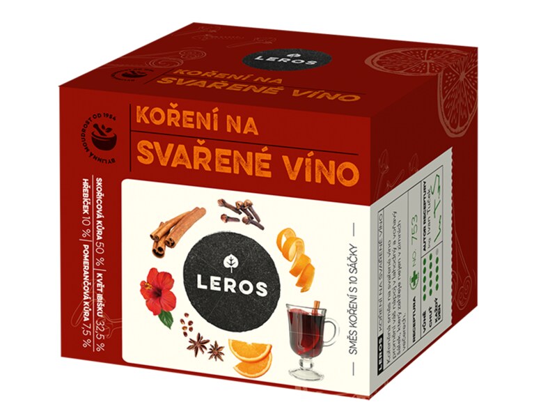 Leros Koření na svařené víno sáčky 10x2 g