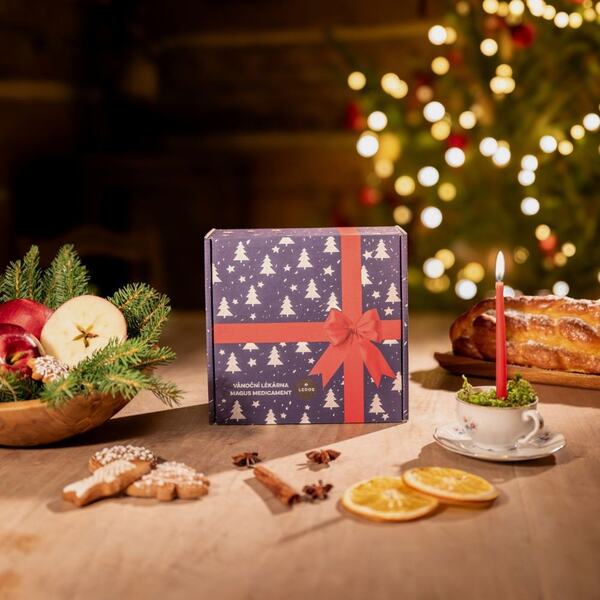 Leros Vánoční lékárna Magus medicament 2 kusy