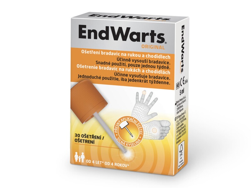 EndWarts Original roztok k ošetření bradavic 5 ml