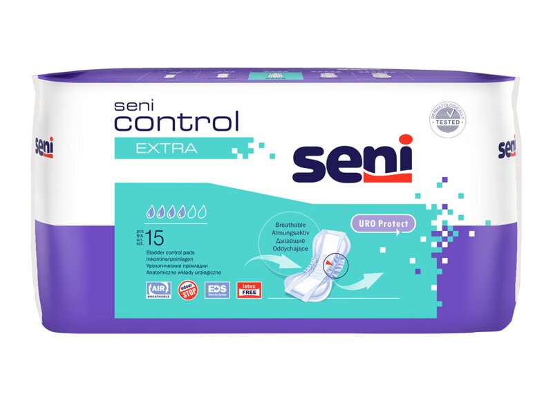 Seni Control Extra Absorpční vložky 15 ks