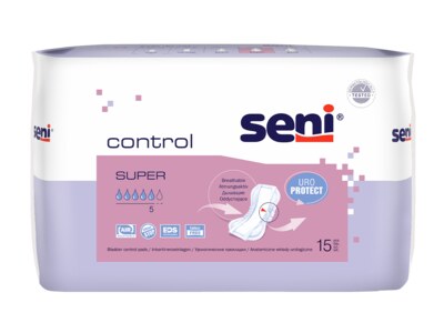Seni Control Super Absorpční vložky 15 ks