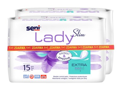 Seni Lady Slim Extra Inkontinenční vložky 2x15 ks