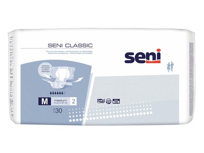 Seni Super Classic Medium Inkontinenční plenkové kalhotky 30 ks Seni Super Classic Medium Inkontinenční plenkové kalhotky 30 ks