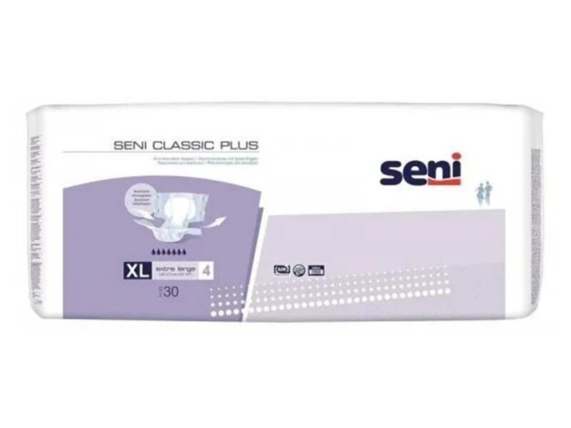 Seni Super Classic Plus XL Inkontinenční plenkové kalhotky 30 ks