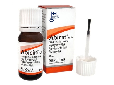 Reporal Abicin 30% Pryskyřicový lak 10 ml Reporal Abicin 30% Pryskyřicový lak 10 ml