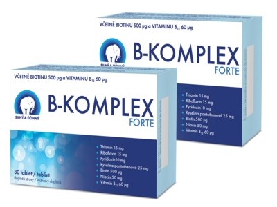 B-komplex FORTE 30 tablet 1+1 ZDARMA
