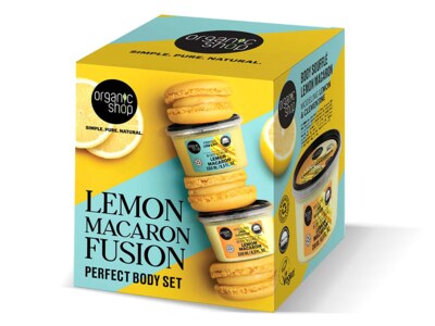 Organic Shop Tělový set Lemon Macaron Fusion Perfect 