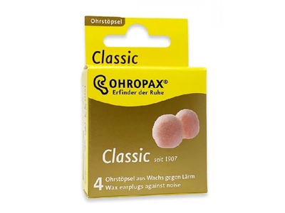 Ohropax Classic Chránič sluchu 4 ks Ohropax Classic Chránič sluchu 4 ks