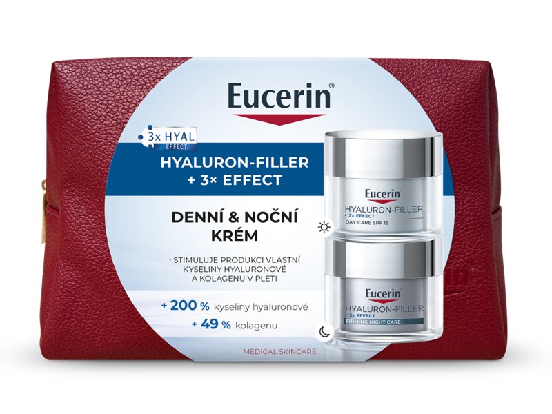 Eucerin Hyaluron-Filler + 3x Effect Vánoční balení Eucerin Hyaluron-Filler + 3x Effect Vánoční balení