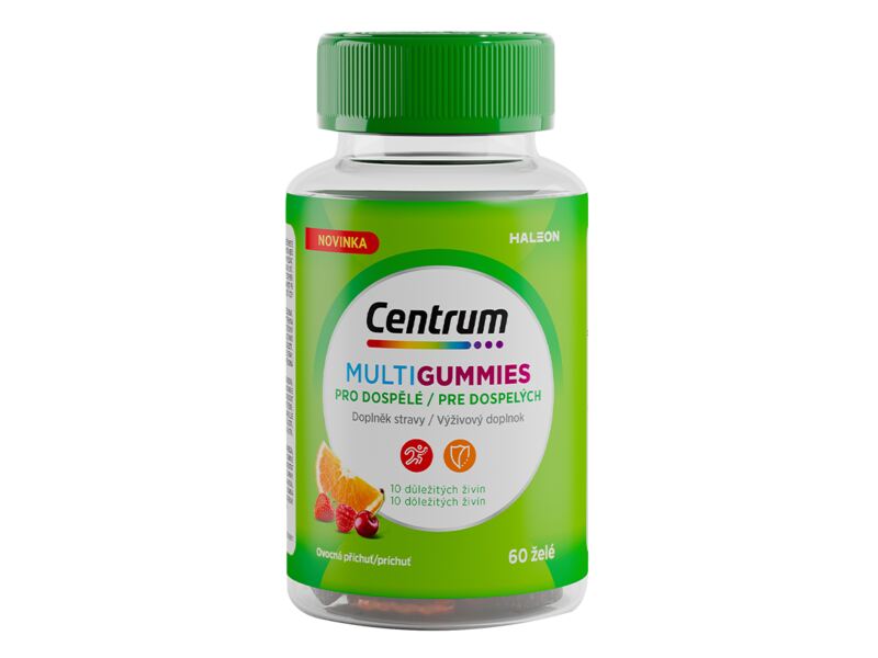 Centrum Multigummies pro dospělé želé 60 ks Centrum Multigummies pro dospělé želé 60 ks