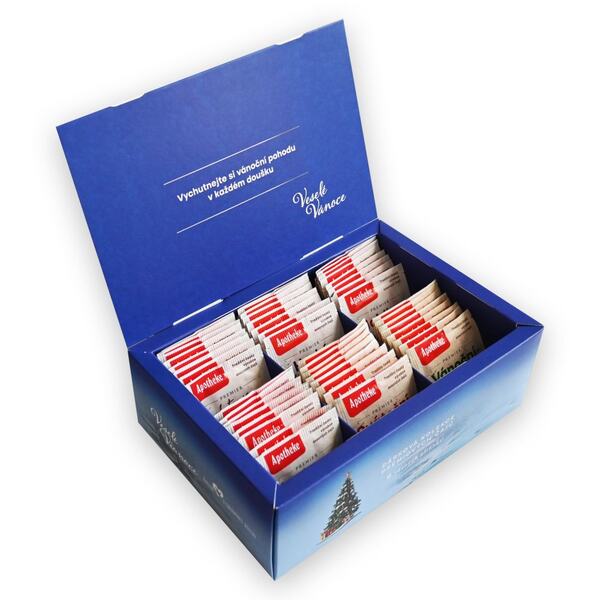 Apotheke Dárková kolekce čajů Veselé Vánoce 48 nálevových sáčků Apotheke Dárková kolekce čajů Veselé Vánoce 48 nálevových sáčků