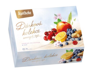 Apotheke Dárková kolekce Prémiových ovocných čajů 48 nálevových sáčků