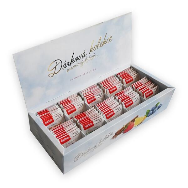 Apotheke Dárková kolekce Prémiových ovocných čajů 90 nálevových sáčků