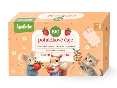 Apotheke BIO Kolekce Pohádkové čaje 9m+ nálevové sáčky 3x20x1,5 g