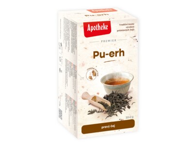 Apotheke Premier Pu-erh čaj nálevové sáčky 20x2 g