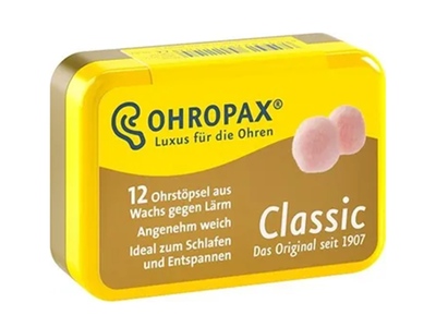 Ohropax Classic Chránič sluchu 12 ks Ohropax Classic Chránič sluchu 12 ks
