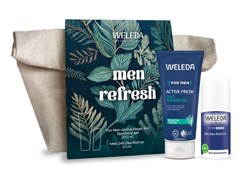 Weleda Men refresh set 