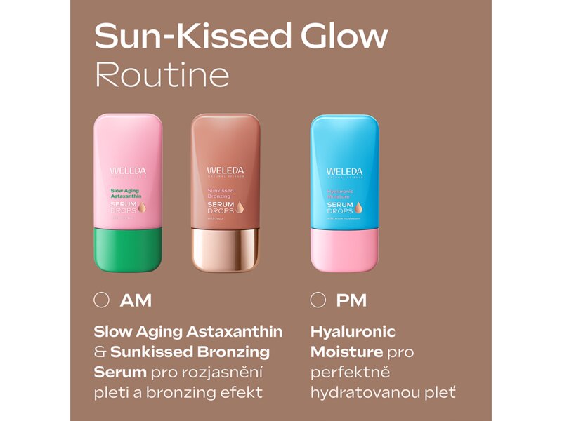Weleda Sunkissed bronzing Sérum drops 30 ml