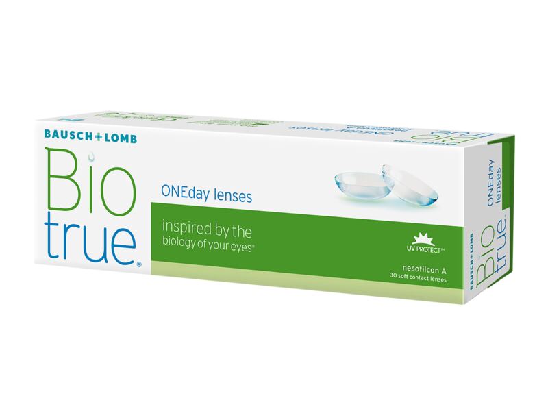 Biotrue ONEday Denní kontaktní čočky -1,00 30 ks