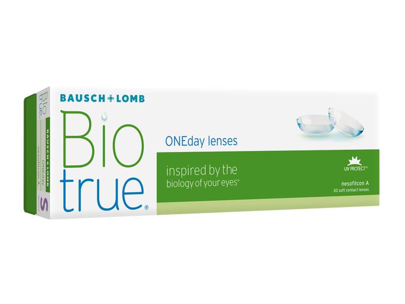 Biotrue ONEday Denní kontaktní čočky -1,00 30 ks