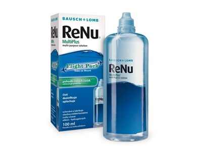 Renu Multipurpose roztok na kontaktní čočky Flight pack 100 ml Renu Multipurpose roztok na kontaktní čočky Flight pack 100 ml