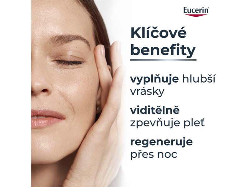 Eucerin Hyaluron-Filler + 3x Effect noční krém 50 ml