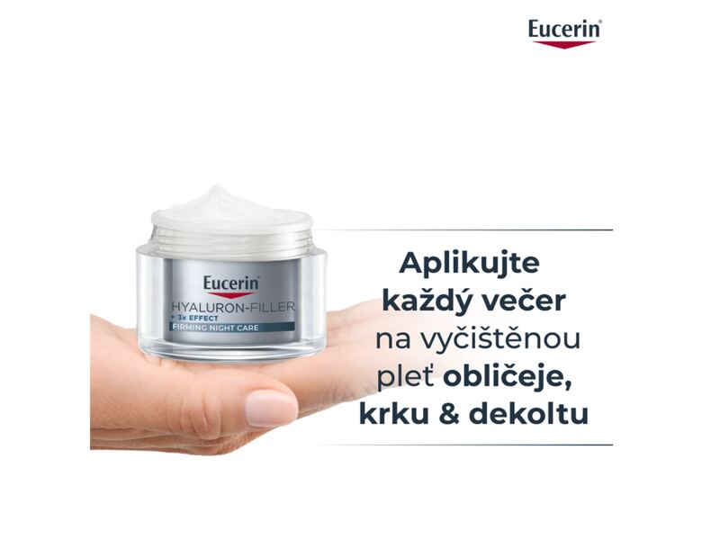Eucerin Hyaluron-Filler + 3x Effect noční krém 50 ml
