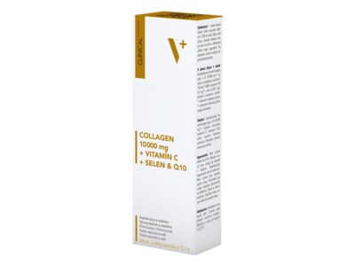 Clinical Collagen 10000 mg + vitamin C + selen +Q10 3 x 10,7 g