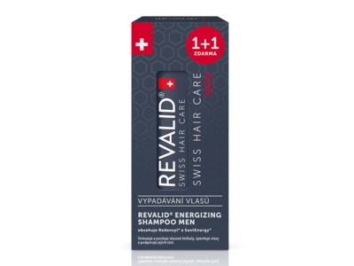 Revalid Energizing šampon pro muže 200 ml 1+1 Zdarma