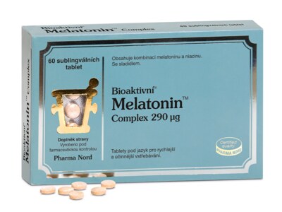 Pharma Nord Bioaktivní Melatonin Complex 60 tablet Pharma Nord Bioaktivní Melatonin Complex 60 tablet