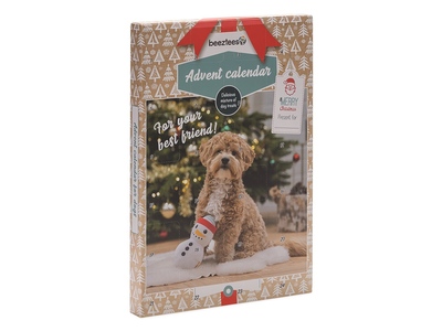 Beeztees PAW Adventní kalendář pro psy 