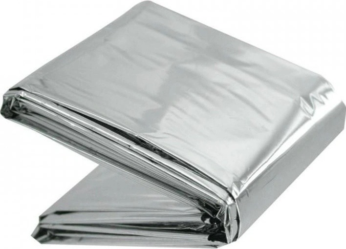 Izotermická folie stříbrná 140x200 cm Steriwund 1 ks