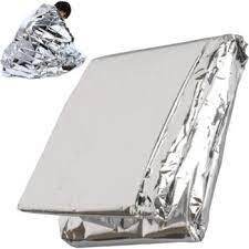 Izotermická folie stříbrná 140x200 cm Steriwund 1 ks