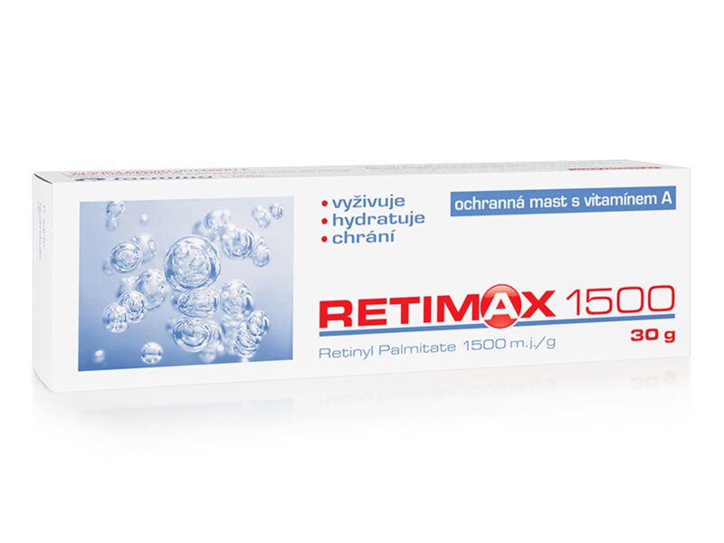 Retimax 1500 Ochranná mast s vitamínem A 30 g