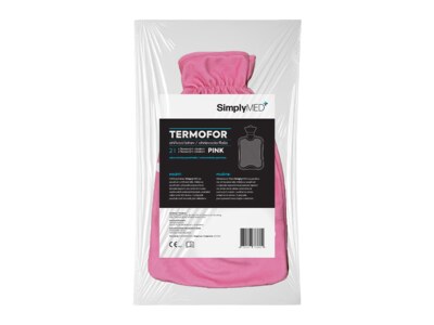 SimplyMed Termoflor s fleesovým obalem Pink 2 l 1 ks SimplyMed Termoflor s fleesovým obalem Pink 2 l 1 ks