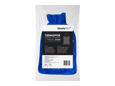 SimplyMed Termoflor s fleesovým obalem Stars 2 l 1 ks