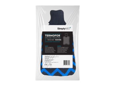 SimplyMed Termoflor s fleesovým obalem Waves 2 l 1 ks